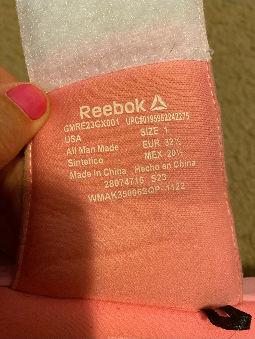 Reebok slide sandals
